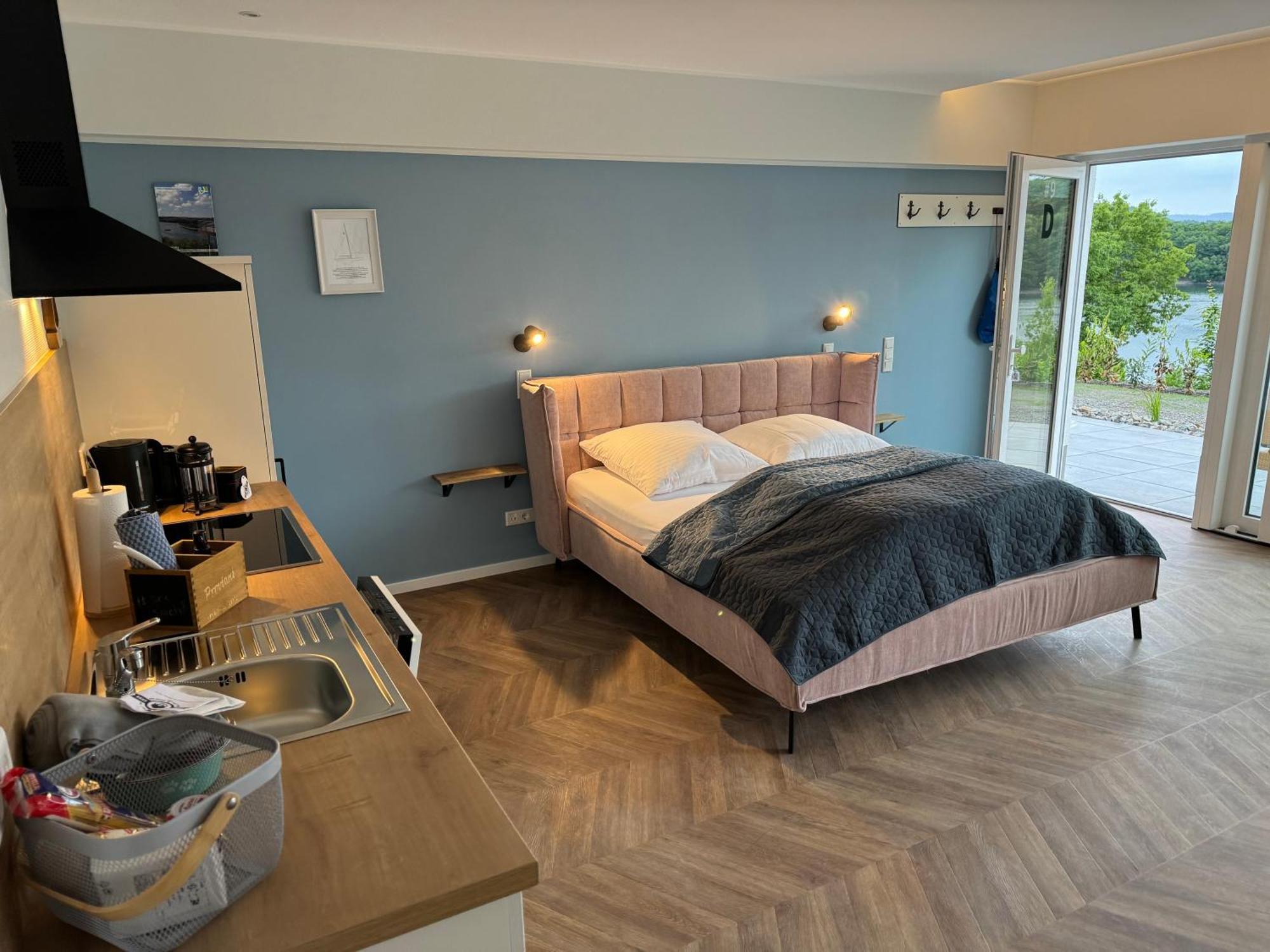 Ommi Kese See-Suite Sauna Biggesee Olpe Bagian luar foto